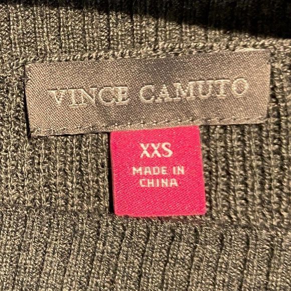 NWT VINCE CAMUTO Grey & Blue Striped Sweater - Picture 7 of 9